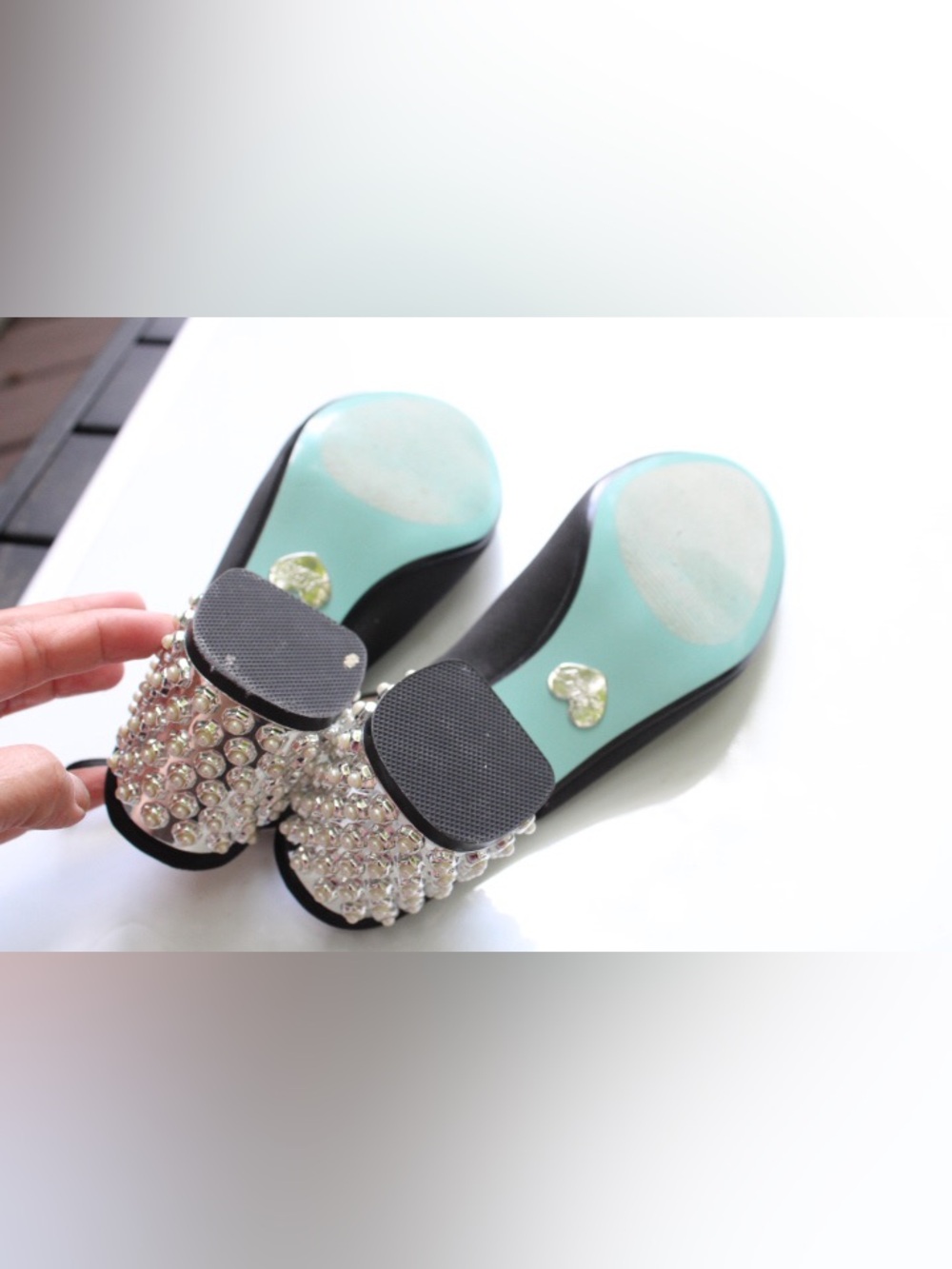 Betsey Johnson sling back pumps - Picture 10 of 12